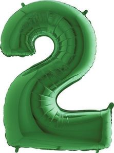 Green 40 inch Foil Numbers